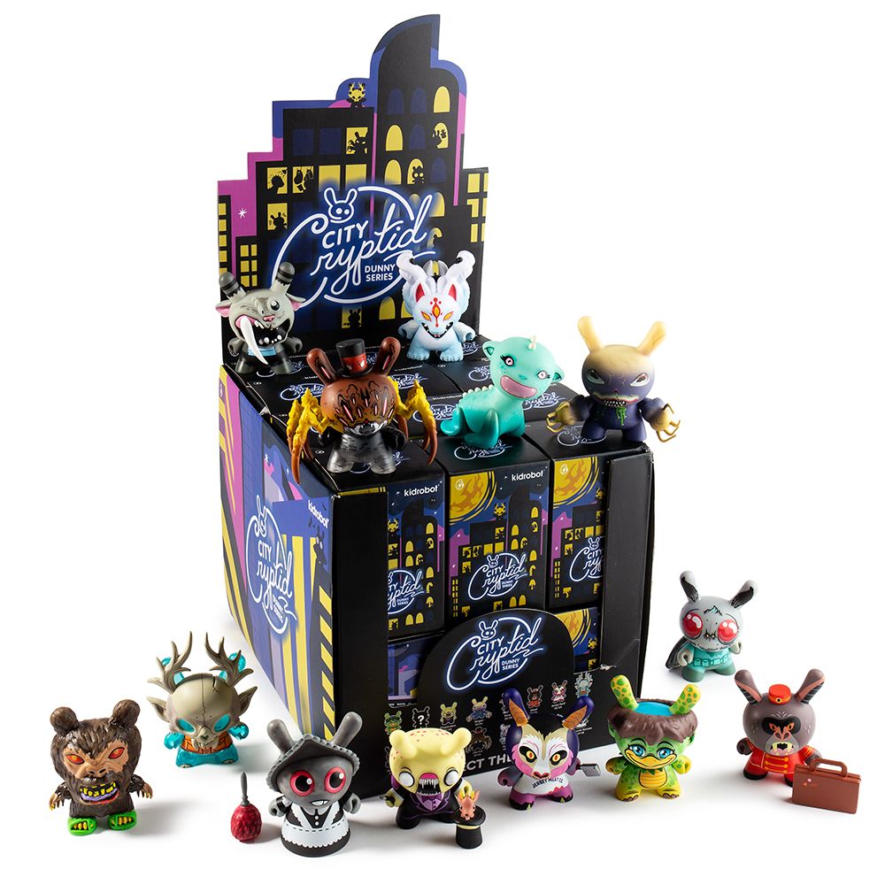 Kidrobot presents City Cryptid Dunny Series!!!